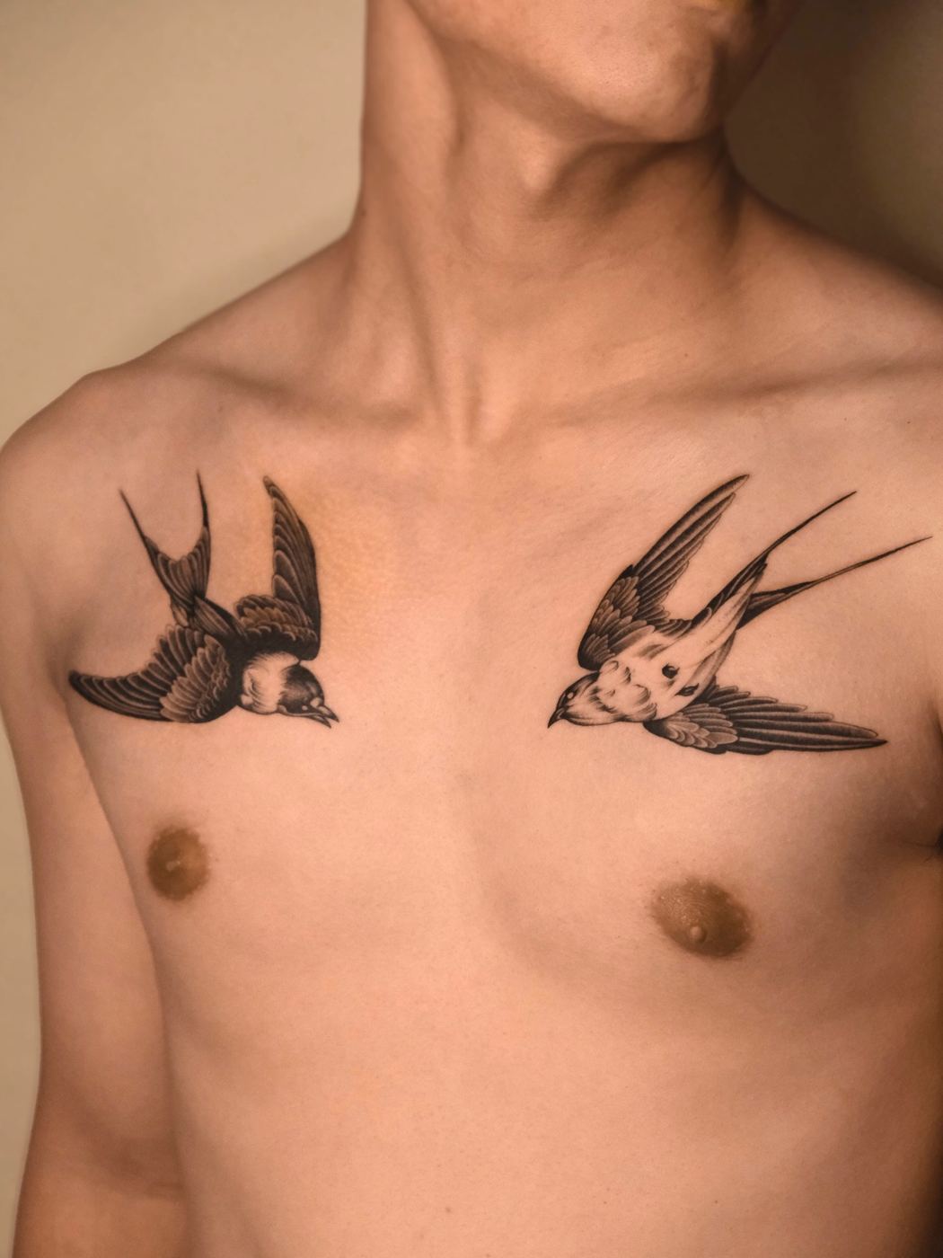 NASH 刺青作品：雙燕（The Twin Swallows）